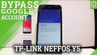 Bypass Google Account TP-LINK Neffos Y5 - Android Skip Google Verification