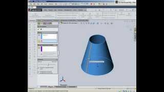 Развертка поверхности SOLIDWORKS