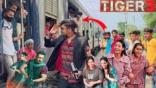 Tiger 3 || Tiger Mar Gya  Prank In Public || Salman Khan Katrina Kaif || Best Prank 2023 || ritikja