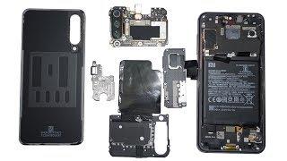 Разбираем смартфон Xiaomi MI9 SE teardown