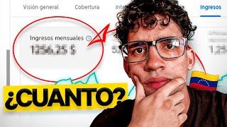  ¿Cuanto PAGA YOUTUBE en Venezuela? Mis resultados en 1 AÑO 2024