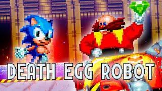 Sonic vs Death Egg Robot Battle 2 | Sprite Animation | Blacker [EN]