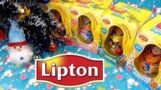 Чай Lipton Матрешки • Новогодняя коллекция | Акция 2015