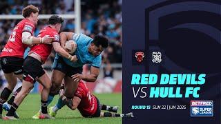 Highlights | Salford Red Devils v Hull FC | 2025 Betfred Super League, Round 15