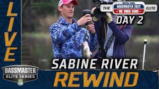2021 Bassmaster LIVE at Sabine River - DAY 2 (FRIDAY)