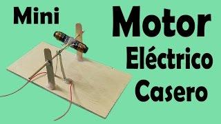 Cómo Hacer Un Motor Eléctrico Casero (muy fácil de hacer)