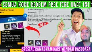 KODE REDEEM FF HARI INI 2024 SPESIAL DARI WINDAH BASUDARA BERHADIAH SG 2 DAN DIAMOND FREE FIRE