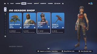 #1 RAREST FORTNITE SKINS ARE BACK, But Why Can't You Buy Them??? (2017 OG Season Shop)