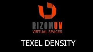 RizomUV texel density