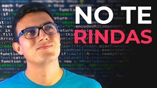 No te rindas (al aprender a programar)