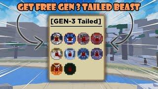 This Glitch Will Give You Free Gen 3 Tailed Beast! Do This Now Before Its Too Late - Shindo Life