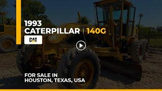 1993 Caterpillar 140G Motor Grader For Sale | MY-Equipment