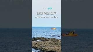 바다위의 오후 Afternoon on the sea #제주 #jeju #애월 #한담해변 #jejutravel #jejulife #jejusea #jejutravel