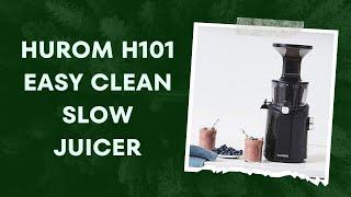 Hurom H101 Easy Clean Slow Juicer - Pearl Black
