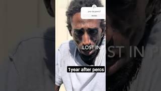 1year after PERC 30s man ages BAD can't walk anymore. #rap #hiphop #drug #percs  #addiction #2024