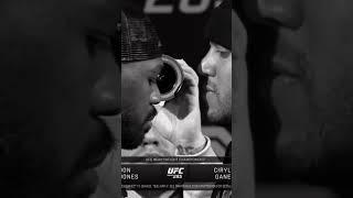 Jon Jones stares down Ciryl Gane - Bodyscans like Robocop to plan the kill