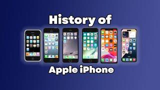  History of Apple iPhone (2007-2024)  #Apple