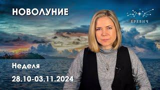 Новолуние в Скорпионе, Плутон против Марса - борьба за власть | Неделя 28.10-03.11.2024г | EREVICH