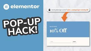 Trigger Elementor Pop Up Based on URL Parameter