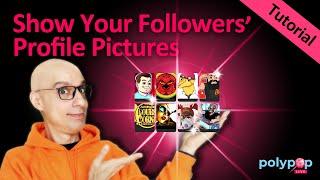 Learn how to show your followers / subscribers / viewers' profile picture on Twitch and YouTube