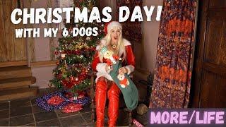 XMAS DAY! Present Opening With My 6 DOGS