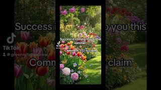 Something is coming. #love #success #tarot #flowers #success #tarot #divination #abundance #wealth
