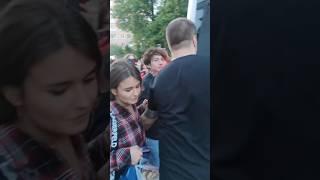 Глеб Три дня дождя и Диана Астер после концерта в Ижевске 03.06.23 #триднядождя