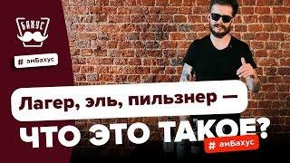 Лагер, эль, пильзнер — что это такое? Пробуем три пива