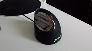 Evoluent Vertical Mouse 4 unboxing and test english