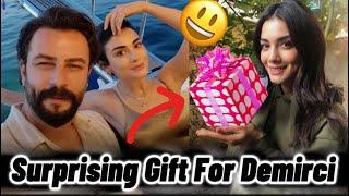 Congratulations! Özge Yağız gave a Surprising Gift to Gökberk Demirci 