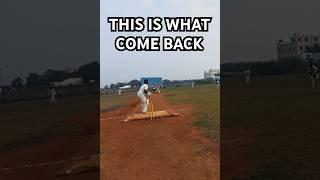 COME BACK by Bowler  #shorts #viratkohli #gopro #explore #sundaycricket #friends  #viralvideo  #ipl