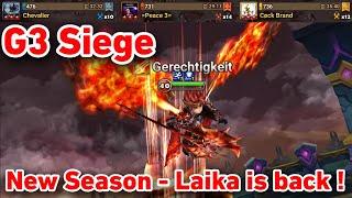 G3 Siege | Chevalier vs =Peace 3= vs Cock Brand | #summonerswar