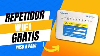 Reutiliza tu MODEM viejo en un repetidor WIFI | Paso a paso (2024)