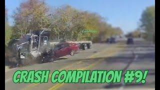 Crashes and Accidents Compilation #9! (WITH INFO!)