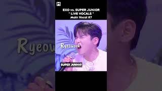 Chen vs. Ryeowook #exo #superjunior #kpop #chen #ryeowook #live