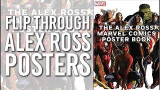 Flip Through - The Alex Ross Marvel Comics Poster Book - Preview