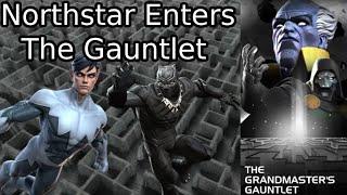 Northstar Fights Korg And Civil War Black Panther In The Grandmaster's Gauntlet | MCOC