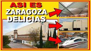 ️ Una de las ESTACIONES + ESPECTACULARES de España ️ Zaragoza Delicias / Trenes de Alta Velocidad