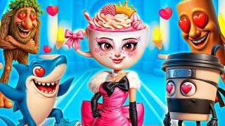 Ballerina Cappuccina Glow Up Into Princess! Italian Brainrot Makeover