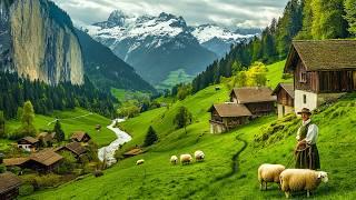 Life in Switzerland’s Isolated Villages: Walking in Heavenly Beautiful Swiss Countryside