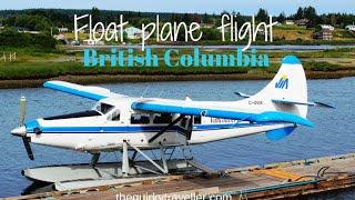 Float plane flight to Knight Inlet, British Columbia, Canada