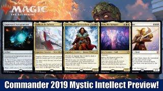 MTG Commander 2019 Previews: Mystic Intellect