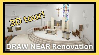 Animated tour before the church renovation