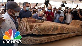 Egyptian Mummies Discovered After Being Buried For More Than 2,600 Years | NBC News