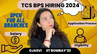 TCS BPS Hiring 2024 | TCS BPS Interview 2024 | TCS Online Test | TCS BPS Salary, Application Process