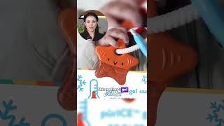 ️ Soothe Teething Troubles with the Nuby IcyBite Sea Teether!