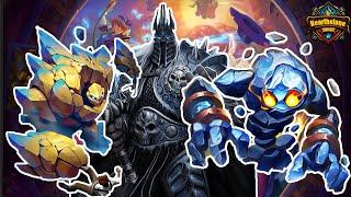 Силён ли Король лич на элементалях? | 6 сезон полей сражений | Hearthstone 2024