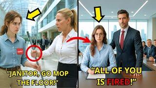 A Simple Woman Was Treated Like a Janitor — Until the Billionaire Chairman Called Her ''My Wife''