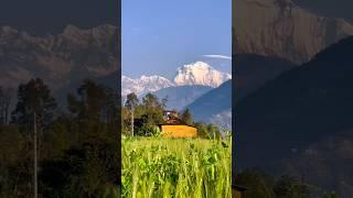Beautiful View of Dhaulagiri Himal From Ratnechaur, Myagdi #dhaulagiri #nepal #mountain #nature