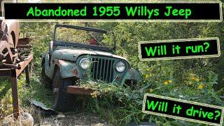 I Abandoned this 1955 Willys Jeep CJ5 years ago, will it run and drive?